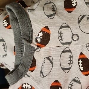 [Carter's] Football Onesie - 18 Months